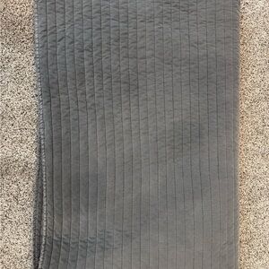 Gray Quilted Blanket - new without tags